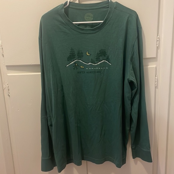 Life is good winter wonderland shirt - Picture 2 of 5